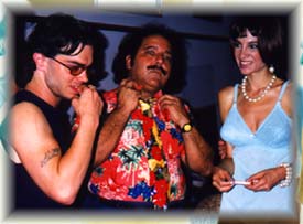 Ron Jeremy with Lisa Gaye