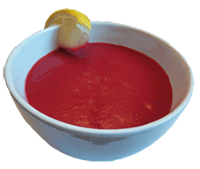 Beet Gazpacho Soup